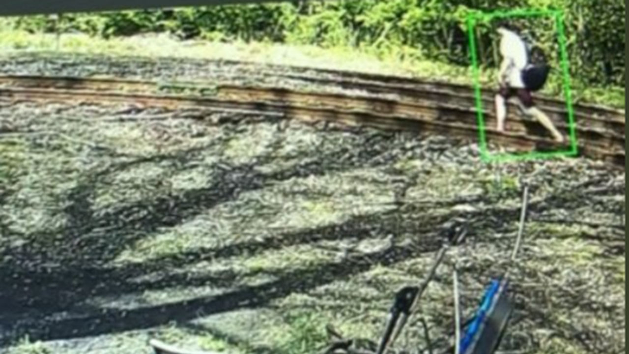 Peter Manfredonia surveillance photo train tracks East Stroudsburg